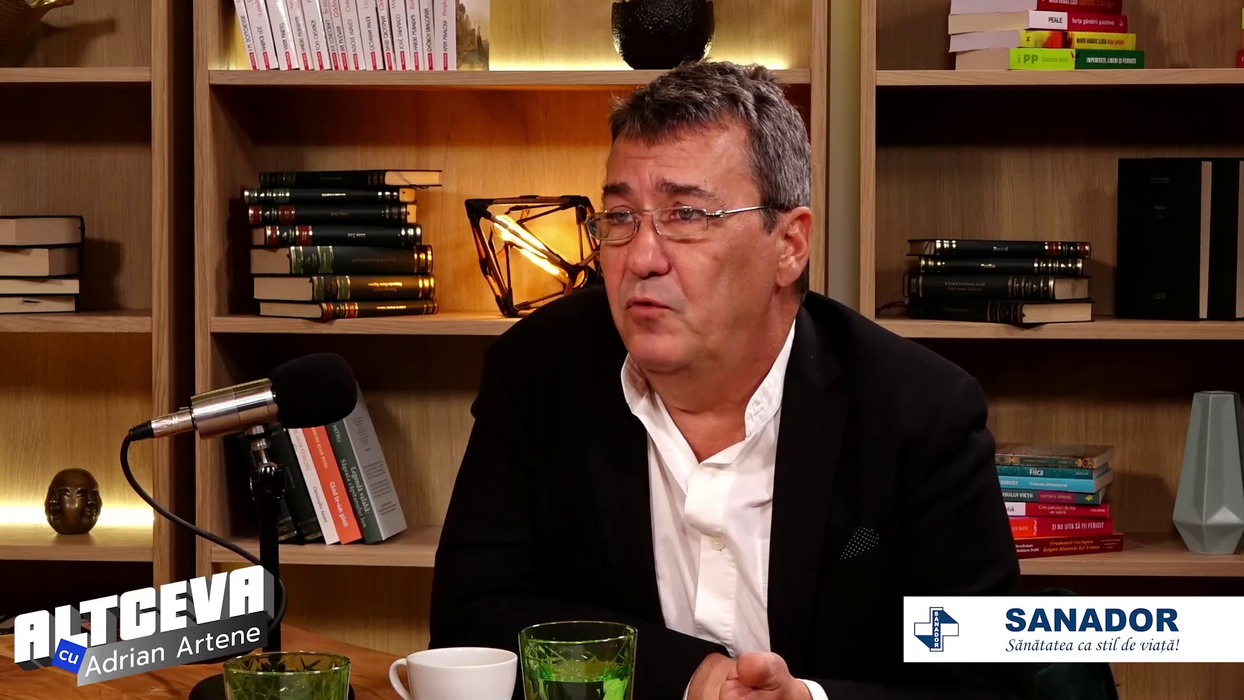 Florin Chilian este protagonistul celei mai recente ediții a podcastului "ALTCEVA cu Adrian Artene" (Foto: captură video)