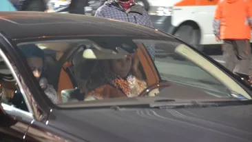 Fosta soţie a lui Paszkany le-a purtat noroc CFR-iştilor! Kinga a venit la stadion ca o regină, într-o maşină de 100.000 de euro!