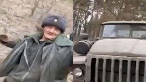 Ce a făcut un bunic ucrainean? Gestul său a devenit viral