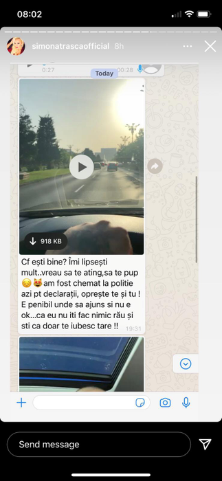 Dialogul halucinant dintre hărțuitor și Simona Trașcă