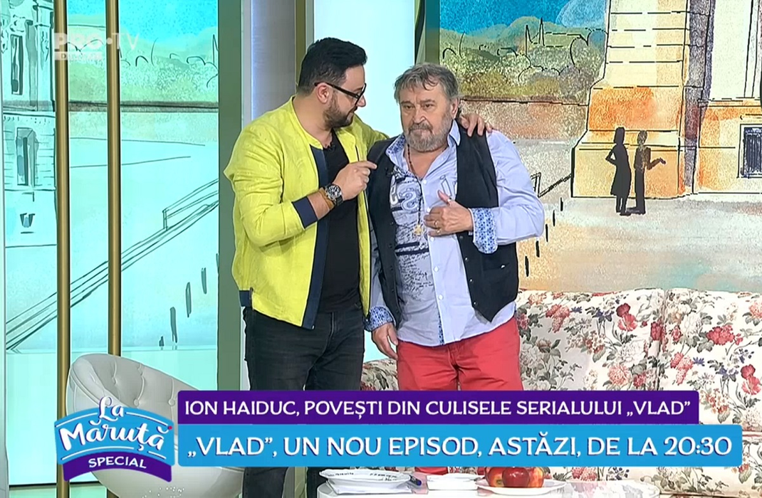 Actorul Ion Haiduc, dezvăluiri senzaționale din culisele serialului “Vlad”. Ce se întâmplă în episodul din această seară și decizia luată de regizorul filmului de la Pro TV