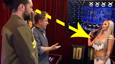 Gina Pistol o să turbeze! Ce a zis Smiley despre sânii Cristinei Pucean, după ce a văzut-o pe dansatoarea preferată a lui Florin Salam la Românii au Talent de la Pro TV
