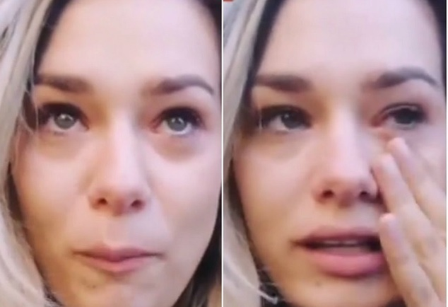 Feli a plâns când mama ei a plecat de la ea