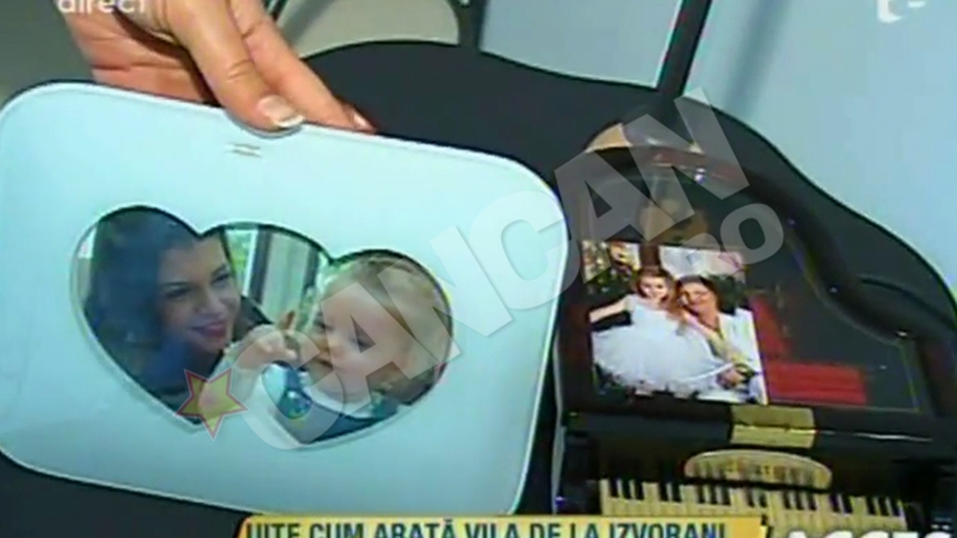 FOTO SPECTACULOS! Irinel Columbeanu are in holul vilei poze cu Monica si Veronica, soacra sa!