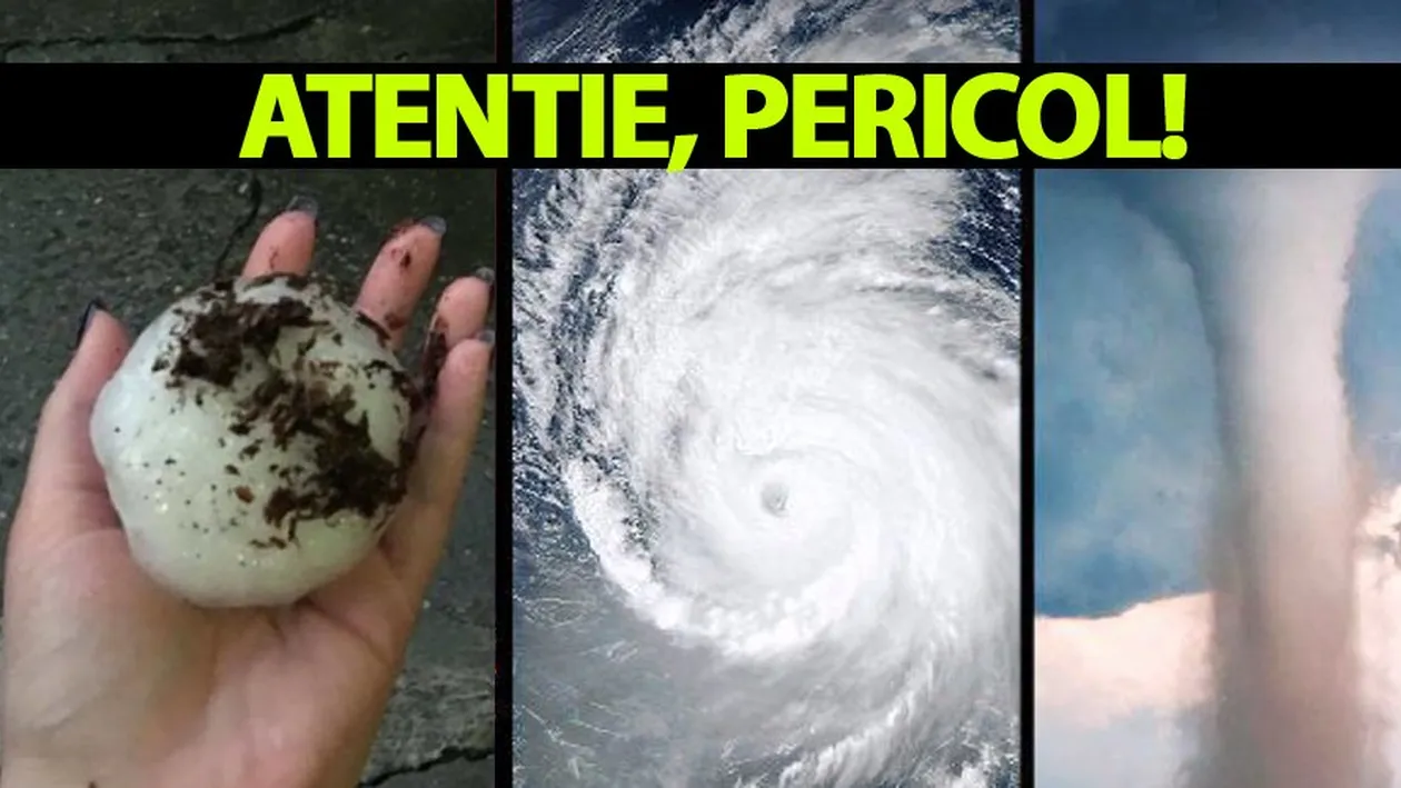 Atenție, pericol! ANM anunță fenomene meteo primejdioase în toată România