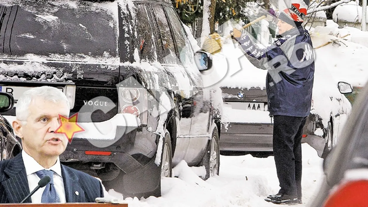 Bancherul-vrajitor. Nicolae Danila de la BNR a muncit ore in sir, dar a reusit sa topeasca zapada.