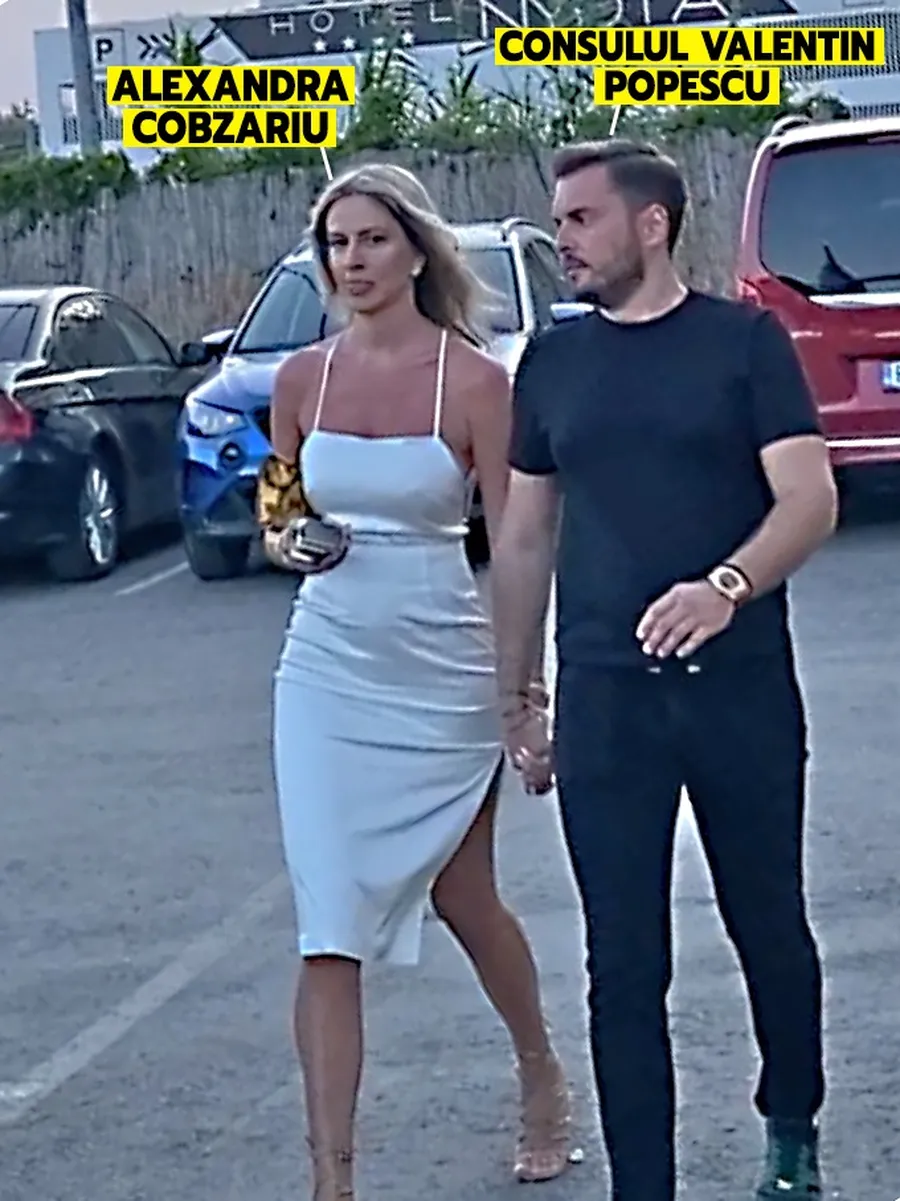 Consulul și blonda, în față la LOFT (Foto: CANCAN.RO)