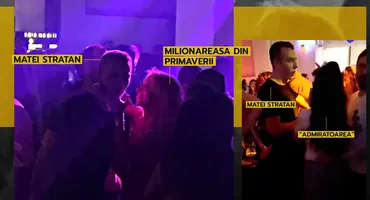I-a alungat admiratoarea și a sărit pe el! Matei Stratan nu mai are scăpare! ”Milionăreasa” a continuat telenovela în Loft