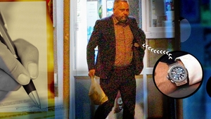 Ceas de bugetar... Mafiotul de la ANIF a apărut la un interviu oficial cu un Hublot de 15.000 €!