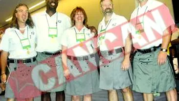 Postasii americani vor sa poarte fuste