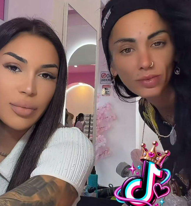 Cum arată acum Alina Eriko. Foto: Captură TikTok