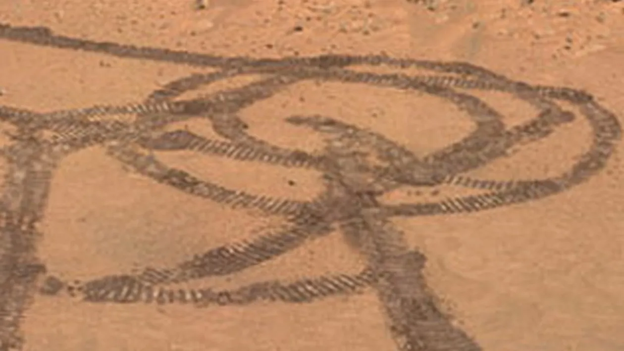 Interzis sub 18 ani! Ce a desenat NASA pe Marte a dat peste cap internetul. E imensa