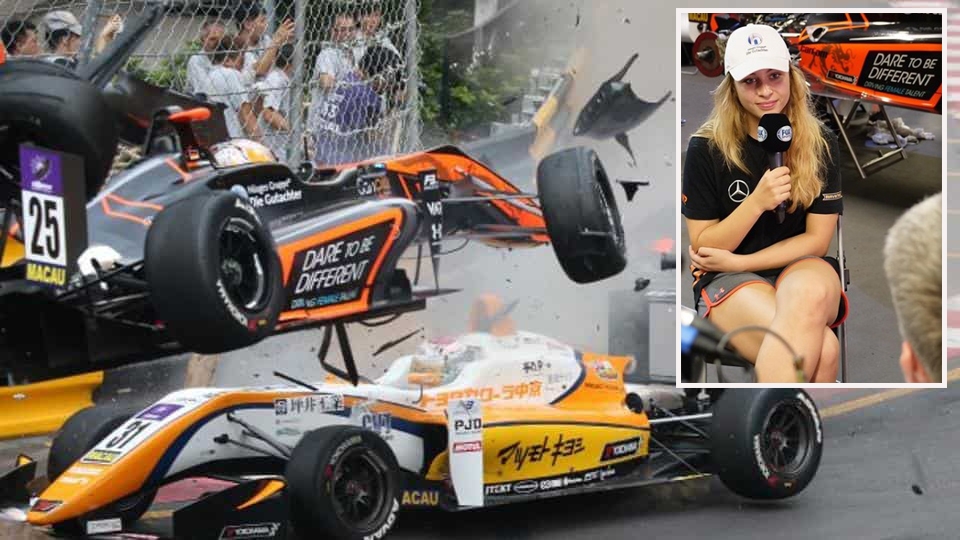 Informații de ultimă oră despre Sophia Floersch, cel mai sexy pilot de curse, care are și-a zdrobit mașina la 270 km/h