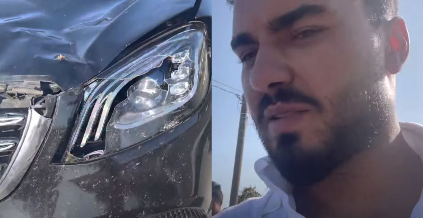 Jador a făcut accident de mașină
