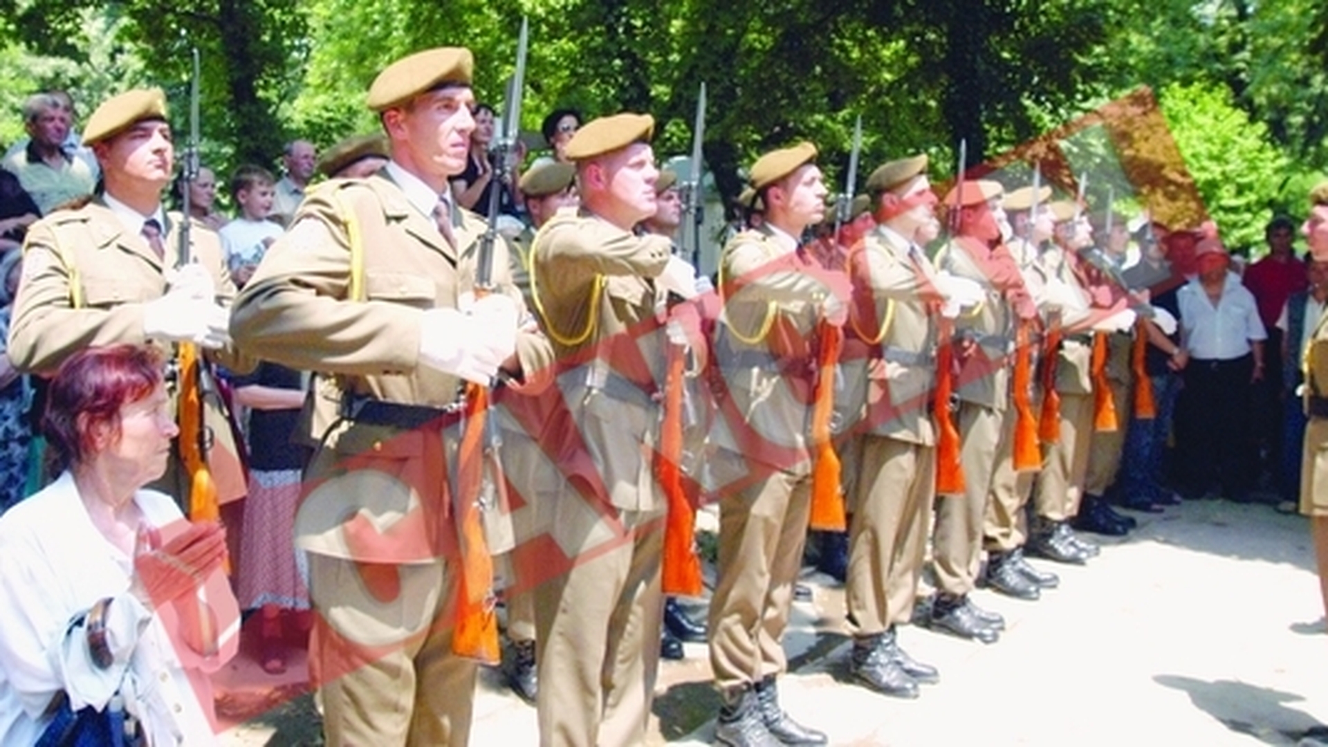 Onoruri militare pentru manelisti, infractori si telenoveliste