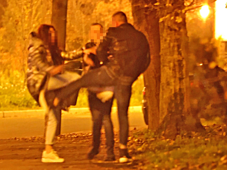 Scene de K1 în zona de nord a Capitalei (SURSA FOTO: CANCAN.RO)
