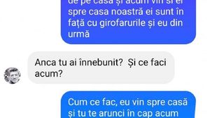 BANCUL ZILEI | ”M-a oprit poliția și le-am spus că ai căzut în cap de pe casă...”