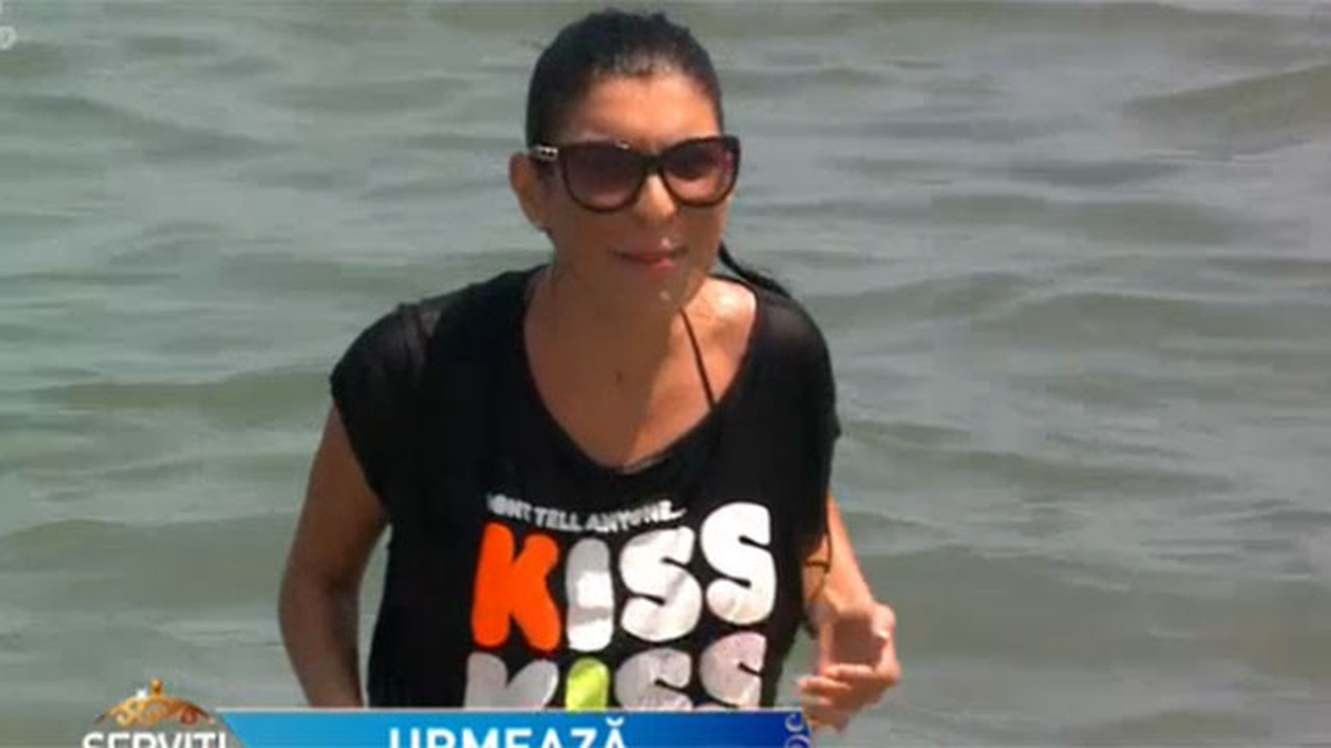 Andreea Tonciu, tavalita prin nisip si aruncata in apele marii! Vedeta a injurat in ultimul hal: "Sa te ..." Razi cu lacrimi