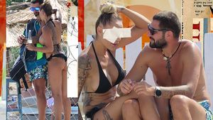 Cătălin Cazacu, prins în mrejele unei blonde sexy și tatuată. Din “vultur” s-a transformat în ”pradă”