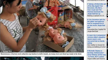 Adevărul crud al unei lumi de basm! Angajaţii fabricilor de jucării sunt obligaţi să doarmă pe jos şi muncesc până la epuizare