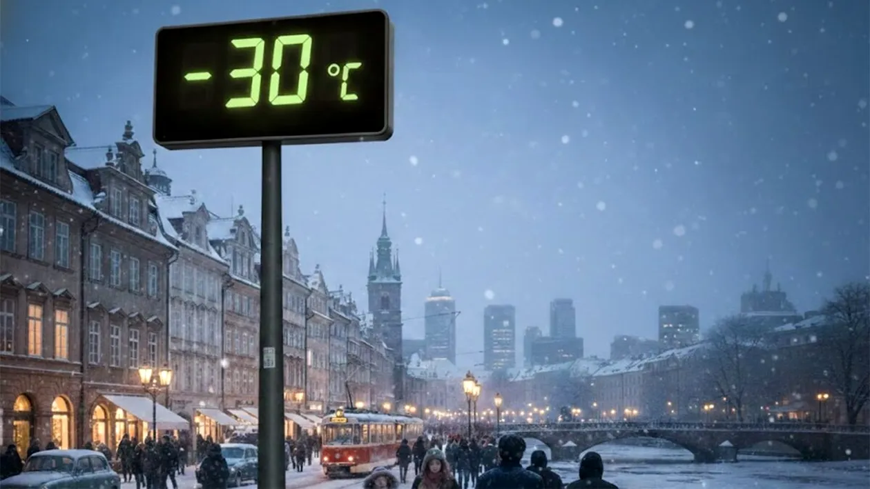 Siberia României: Orașul în care meteorologii Accuweather anunță -30 grade Celsius