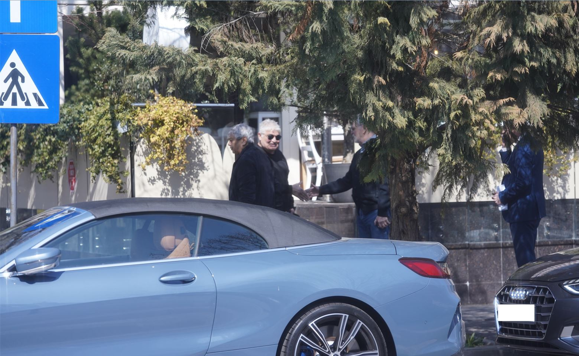 Întâlnire de gradul zero: Mircea Lucescu, Dinu ”Vamă” și Ioan Andone (Foto: CANCAN.RO)