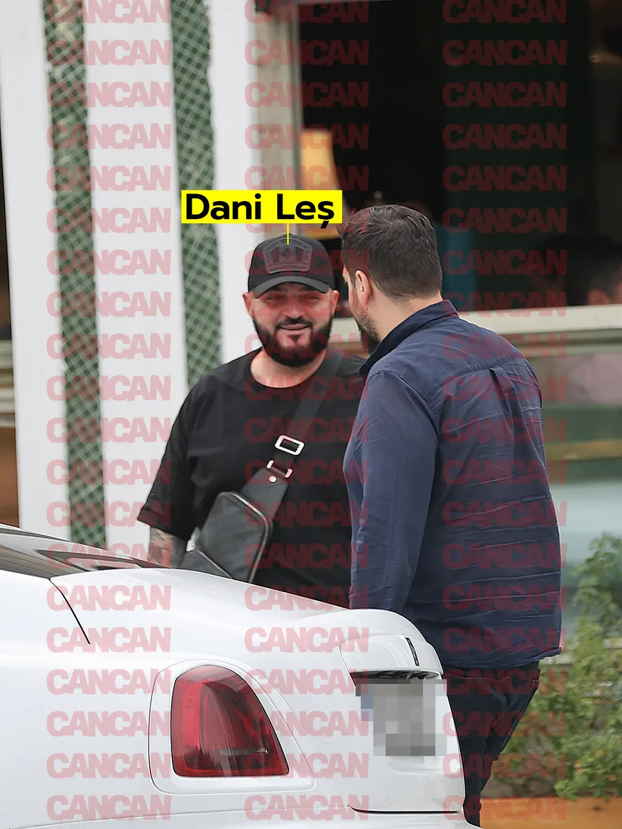 Dani Leș, fostul iubit al Loredanei Chivu, la o discuție cu un prieten