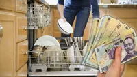 Cât curent electric consumă mașina de spălat vase. Cu câți lei îți mărește factura la energie, dacă o folosești zilnic