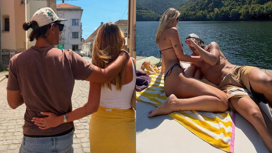 Laura Giurcanu și Marian Huja