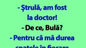 BANC | Bulă, doctorul și durerea de spate