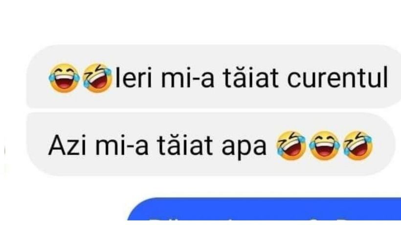 Bancul de luni | ”Ieri, mi-a tăiat curentul”