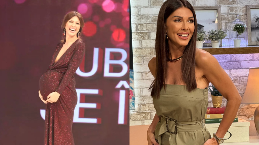 Ilinca Vandici însărcinată