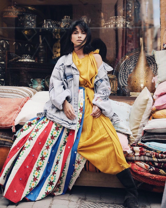Inna s-a fotografiat în Maroc