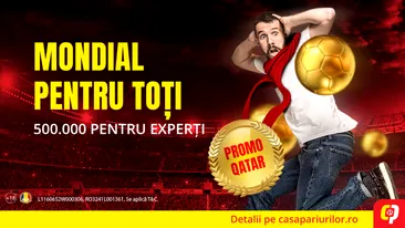 Mondial pentru toți! 500.000 de lei pentru experți