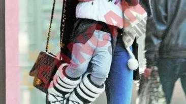 La doar doi ani, are cizme Christian Dior!