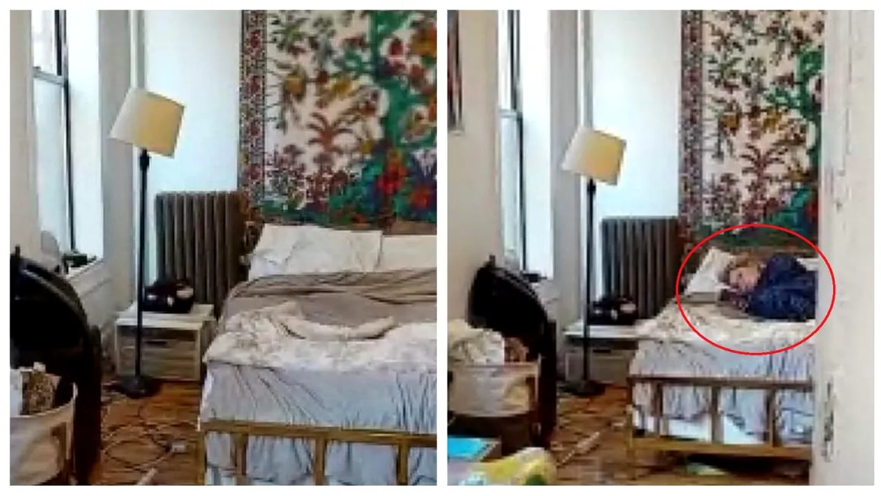 O femeie a dat nas în nas cu o ”fantomă”, în timp ce făcea un tur virtual al unui apartament