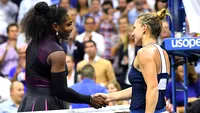 Ce nu s-a văzut la meciul cu SERENA WILLIAMS! HALEP, cea mai bună din lume, a fost răpusă de extraterestru!