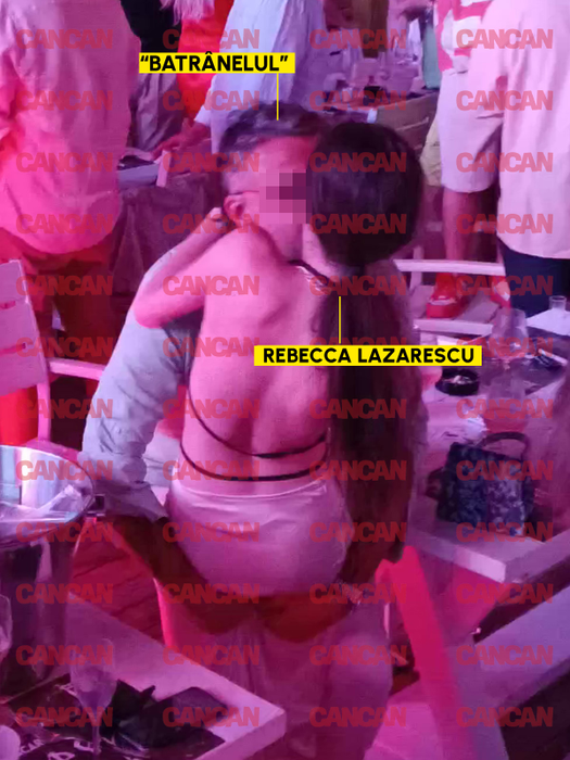 ”Bătrânelul” a acaparat-o pe Rebecca, în vârstă de 18 ani.