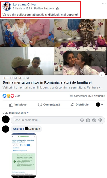 Cum a reacționat Loredana Chivu după ce a văzut imaginile cu Sorina, fetița de 8 ani târâtă cu mascații din casa familiei ei