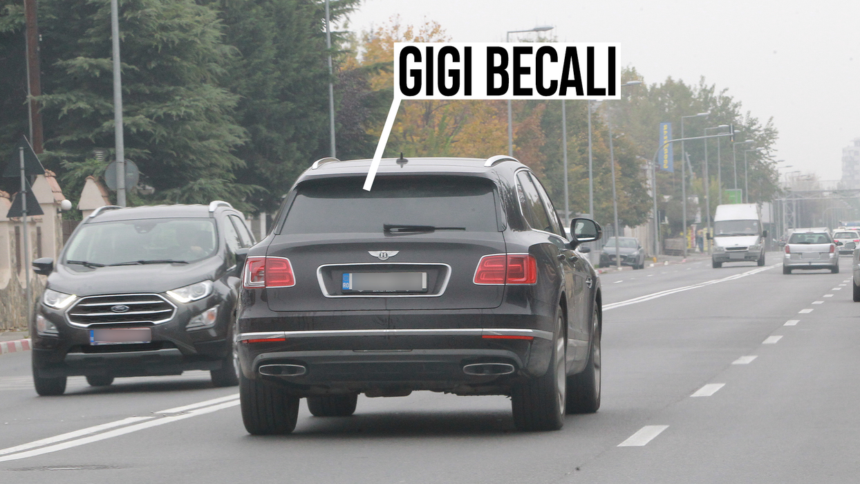 Milionarul din Pipera, ”Regele șoselelor”, la volanul Bentley-ului de 250.000 de euro