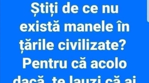 Bancul de weekend | De ce nu există manele în țările civilizate