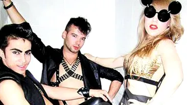 Corina, Edi si Bogdan s-au pozat in buda