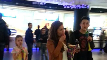 Leonard Doroftei nu are mereu timp pentru familie. Sotia si cei trei copii, fara campion la mall!