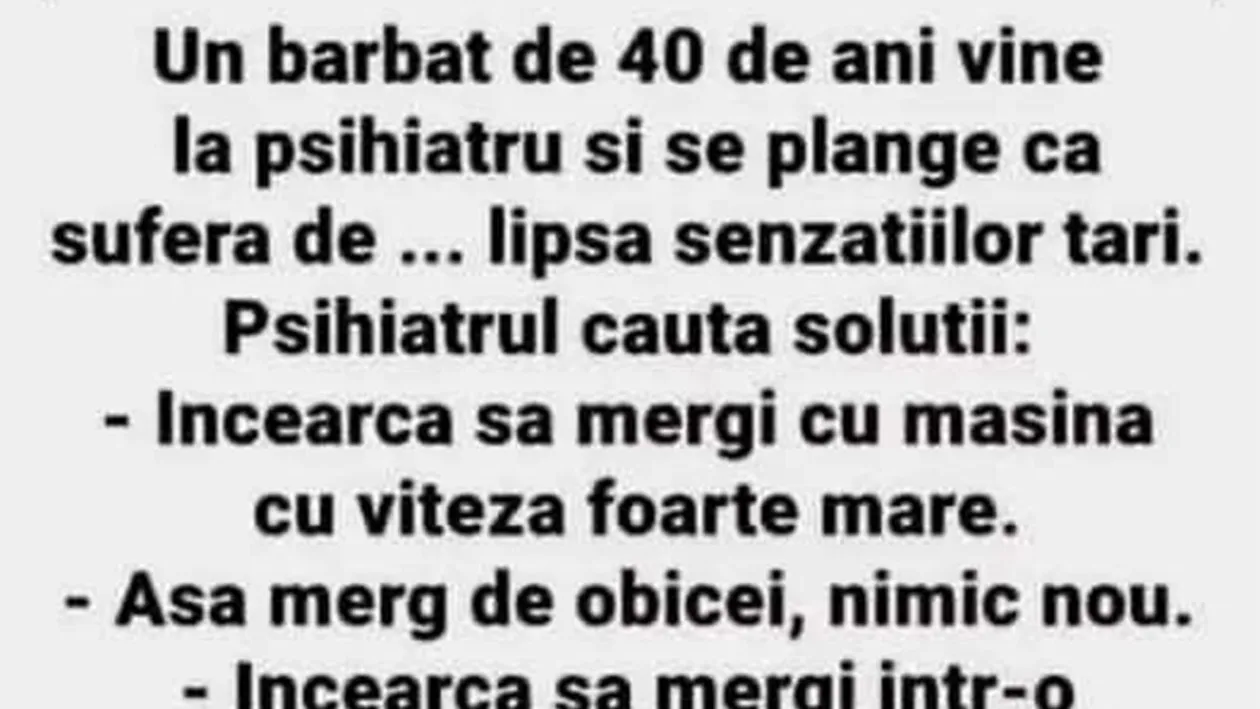 BANCUL ZILEI | Criza bărbaților de 40 de ani