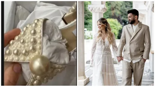 Gina Pistol nu s-a uitat la bani! Cât a cheltuit soţia lui Smiley pentru pantofii pe care i-a purtat la nuntă