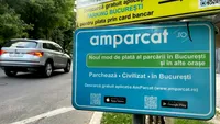 Parcările publice din Sectorul 4 au trecut în regim de tarifare de luni. Cum poţi plăti locul de parcare prin aplicaţia AmParcat