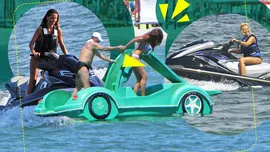 Delia, Andreea Bănică și Bianca Drăgușanu au făcut valuri pe litoral. Top 20 dive care au luat adrenalina în piept și au turat motoarele skijet-urilor