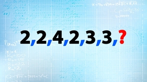 Test IQ exclusiv pentru genii | Care e ultimul număr din seria: 2,2,4,2,3,3?