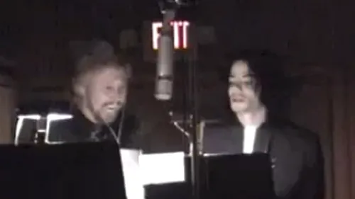 VIDEO Michael Jackson intr-o inregistrare in care canta cu Barry Gibb, de la Bee Gees! Voiau sa scoata un album impreuna