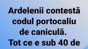 BANCUL ZILEI | Ardelenii contestă codul portocaliu de caniculă